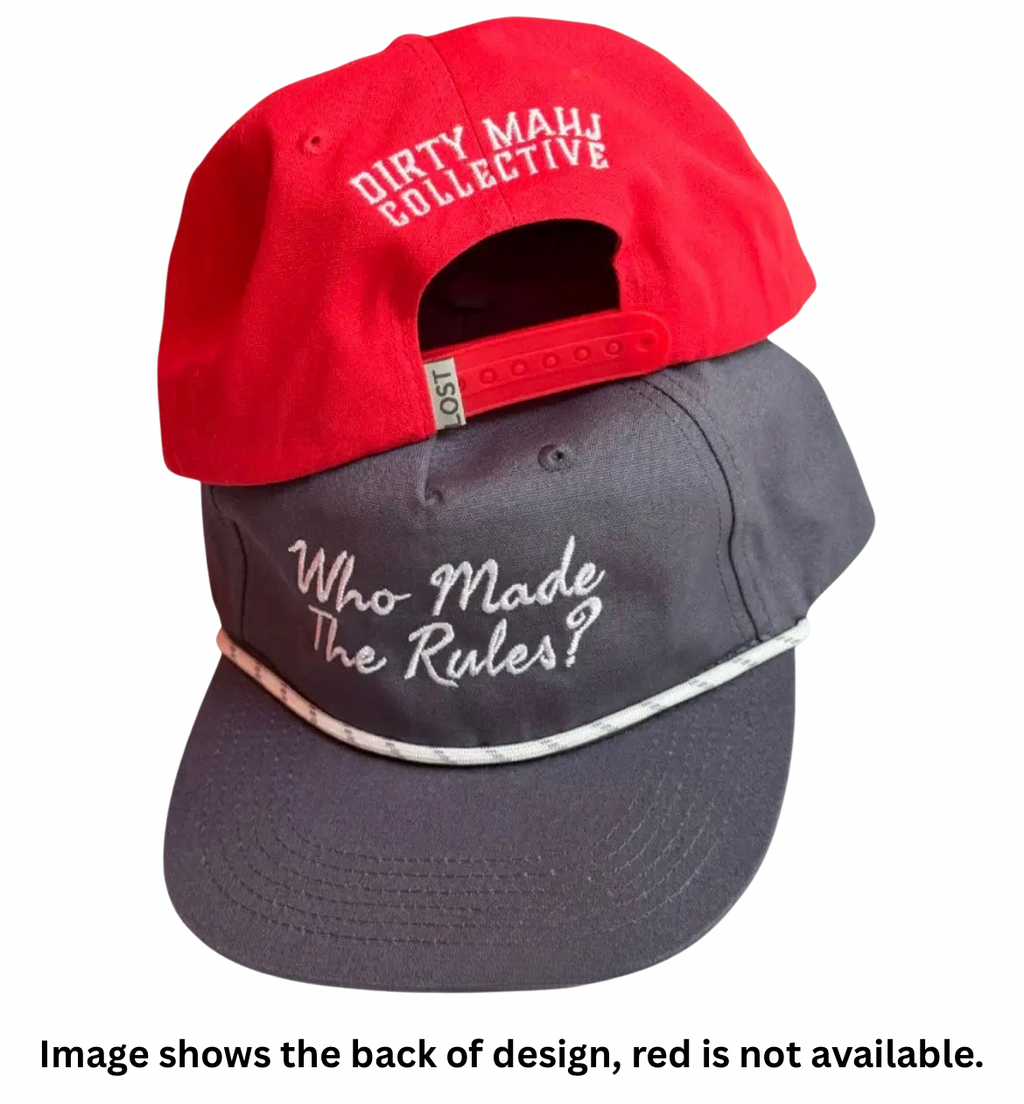 The Dirty Mahj Flat Bill Hat