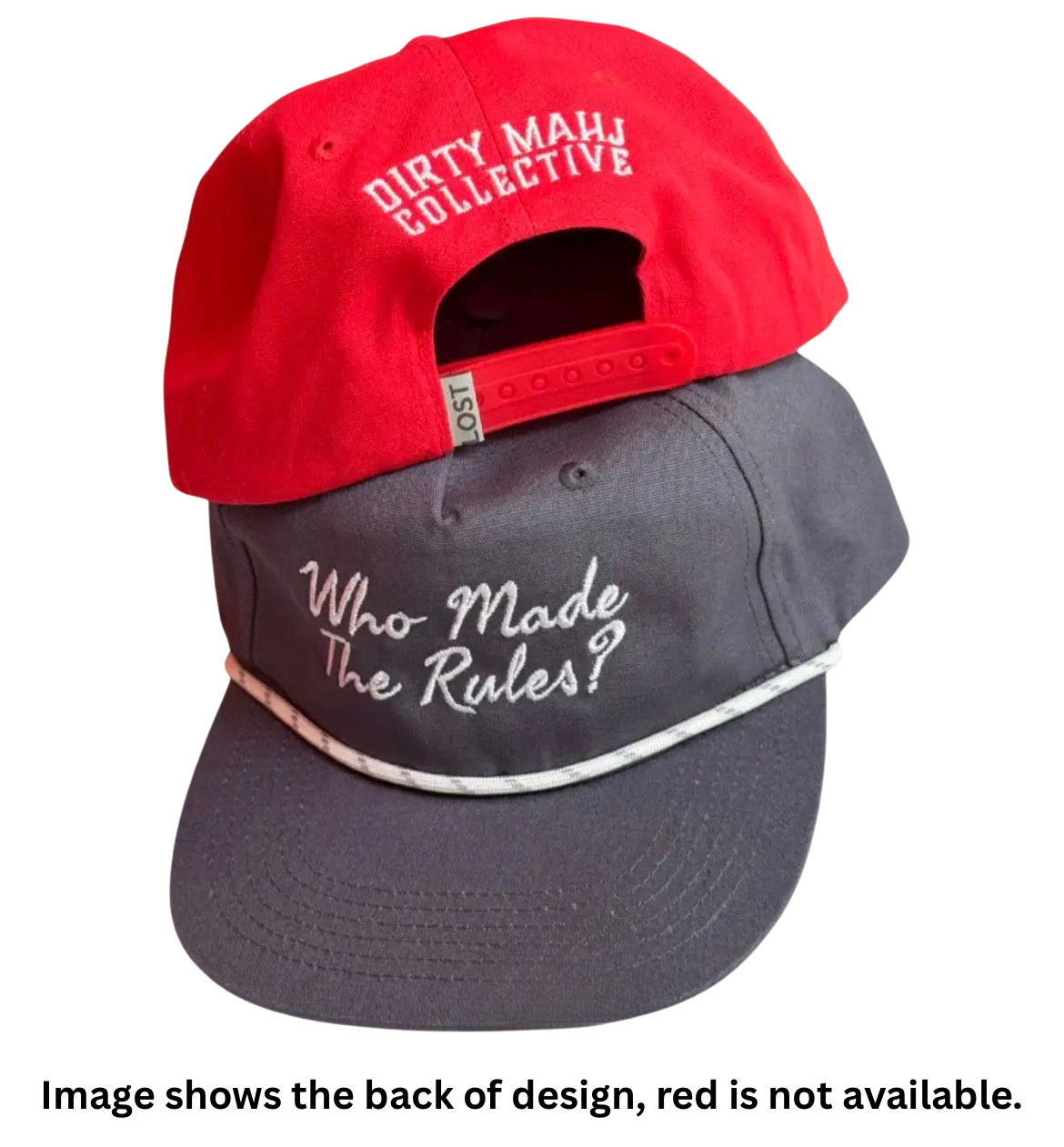 The Dirty Mahj Flat Bill Hat